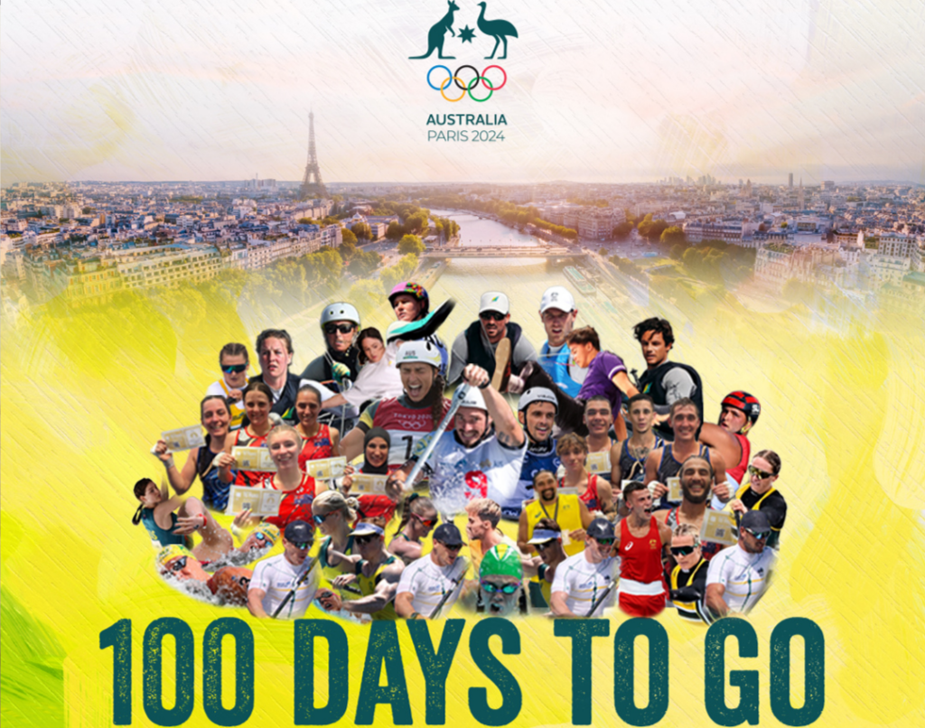 100 Days to go until the Paris 2024 Olympic Games - Australian Olympic team